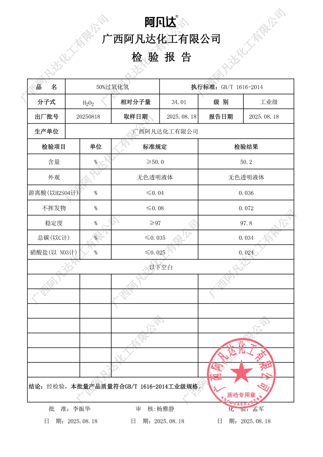 50%工业级过氧化氢质检报告（阿凡达化工）.jpg